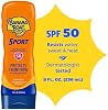 Protector solar Banana Boat Sport FPS 50, loción, 8 fl oz | Bloqueador resistente al sudor y al agua, protección de amplio espectro UVA/UVB, fórmula ligera, uso al aire libre 8 fl oz (Paquete de 1) 4