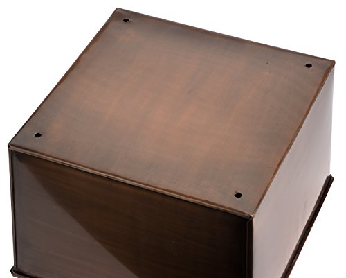 H Potter Tall Planter Outdoor Large Copper Flower Pots Indoor Outside Patio Deck Garden #TOP5