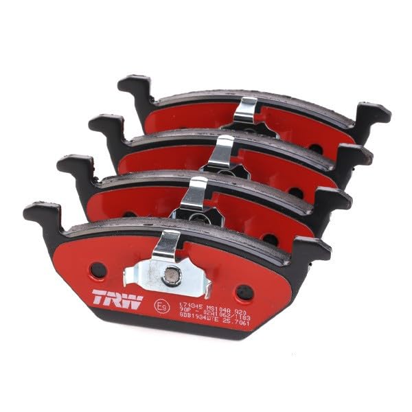 TRW GDB3441 Kit pastiglie freno, Freno a disco