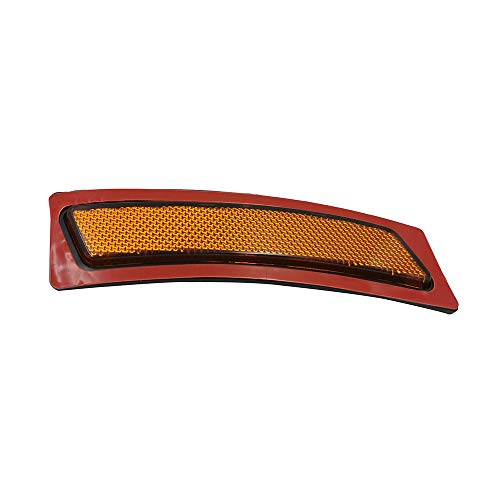 Image of Front Bumper Reflector Side Marker Lights For BMW F30 3 Series F32 F33 F36 4-Series (Amber Lens)