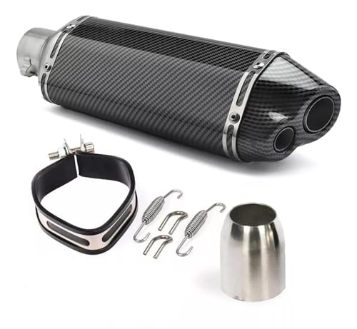 Tuyau d'échappement moto 35-51mm silencieux scooter pour CBR250 CB400