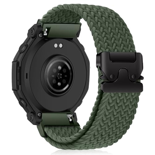 [HinZann] Amazfit Bip 6/5/5 Unity�AGTR 4/3 Pro/3/2 eSIM/2e �Ή� 22mm �u���C�f�b�h �����p�x���g�A�y�� �_�� �e�� �i�C���� �ւ� �o���h�A�ʋC �h�� �X�|�[�c�o�� Amazfit Balanc