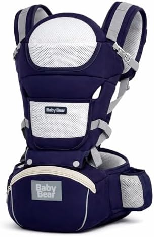 Bolsa Canguru Ergonômica Premium Baby Bear 3 em 1 | Assento Acolc...