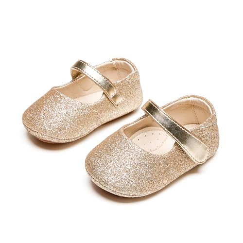 Image of PHIRAMIN Toddler Girl Mary Jane Dress Shoes-Little Girl School Uniform Shoes for Wedding Party
