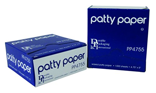 Durable Packaging Patty Paper, 4.75