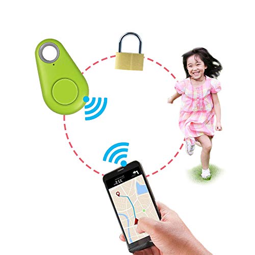 HUAYUAN Huisdieren Smart Mini GPS Tracker Anti-Verloren Waterdichte Bluetooth Tracer Voor Huisdier Hond Kat Sleutels Portemonnee Tas Kids Trackers Finder Apparatuur-Rood - Afbeelding 4