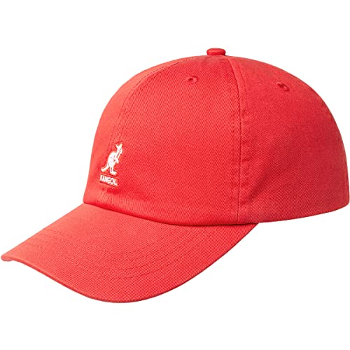Image of Kangol Washed Baseball Hat - Papaya Milk / 1SFM Baseball & Sport Caps
