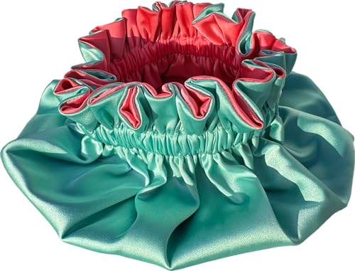Image of AKISS Baby Infant Newborn Toddler Satin Silk Hair Bonnet for Baby Girl Boy Sleeping Kids Cap Hat