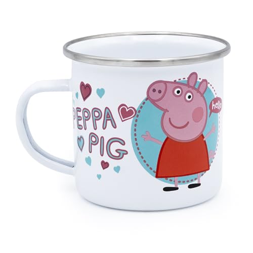Peppa Pig Emaille-Tasse – Time to Party Design