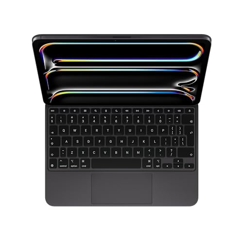Image of iPad Magic Keyboard Case for iPad Pro 11″ (M4), Great Typing Experience, Built-in trackpad, Function Row, US English - Black