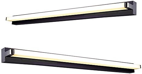 Black Vanity Light Bar โ FINXIN Simple, Modern and Waterproof Bathroom Vanity Cabinet Light (29" Warm)
