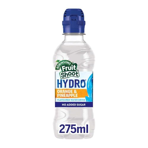 FRUIT SHOOT Hydro Orange and Pineapple Flavoured Water, 275ml (Pack of 8) - Image 3