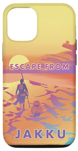 Coque iPhone 12 Pro Star Wars résistante aux chocs avec motif Jakku haute définition