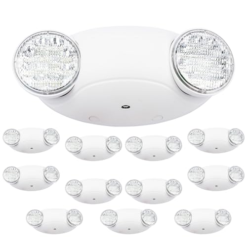 LIT-PaTH LED Emergency Lighting Fixtures with 2 LED Bug Eye