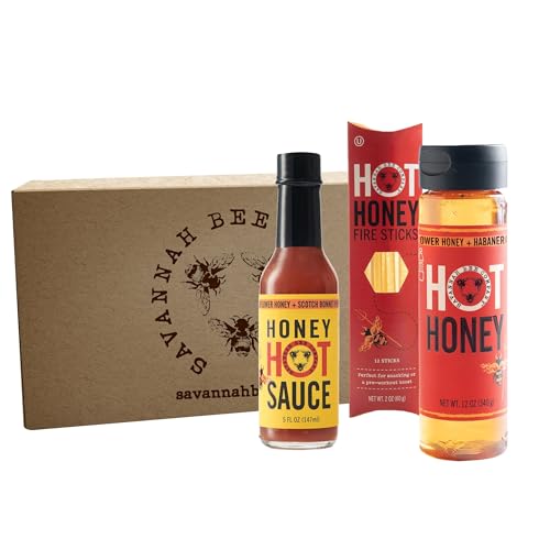 Set de regalo Hot Honey Box de Savannah Bee Company