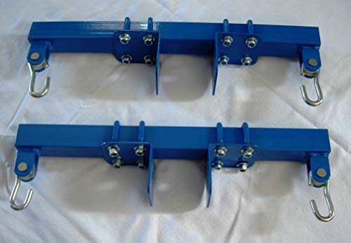Adjustable Swingset Glider Brackets (Blue)
