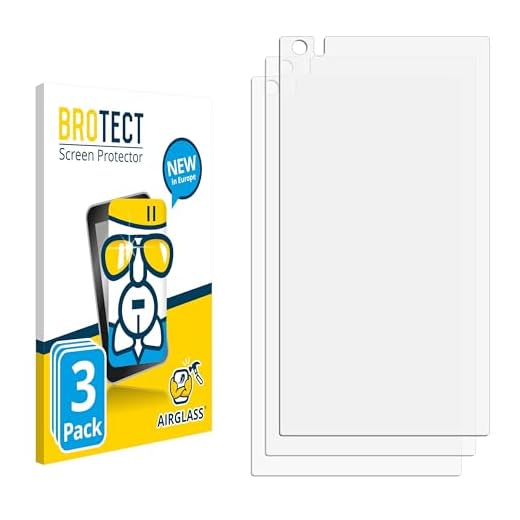 BROTECT (3 Stück Schutzglas für LG V20 Schutzfolie Made in Germany Panzer Folie Glas Displayschutz [Kratzfest 9H, Anti-Fingerprint,Transparent]