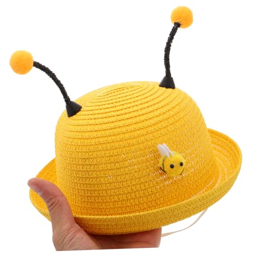 Sun Hat for Boys and Lightweight UV Protection Beach Cap with Adorable Breathable Summer Hat for Outdoor Activities Yellow4