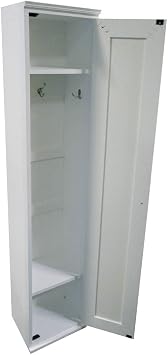Storage Locker Cabinet Old - Cottage White