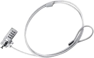 ORFOFE Laptop Password Lock Digital Padlock Cycling Lock Bike Padlock Steel Wire Bike Lock Portable Bicycle Lock Replacement Padlock Lock for Bike Silver Business Book Computer Zinc Alloy