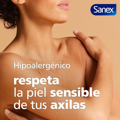 Miniatura 6 de Sanex Dermo+ Sensitive Desodorante Antitranspirante Roll-On 72 Horas Pack 6 x 50ml - Protección eficaz contra el sudor y el mal olor – Dermatológicamente testado – 0% alcohol* - Para piel sensible