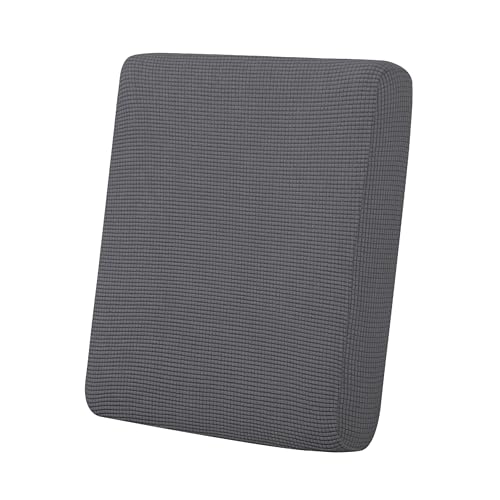 Image of Easy-Going Stretch 1 Piece Chair Couch Cushion Cover for Sofa | Sofa Cushion Furniture Protector Sofa Seat sofa slipcover Washable sofa cover soft with Elastic Bottom Grey