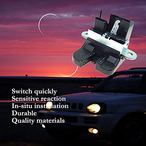Rear Trunk Boot Lid Lock Latch For 2009-2013 Vw Volkswagen Golf Gti R Mk6 Replace 5K0827505A 5K0 827 505 A 9B9 5K0 827 505A 9B9 #TOP2