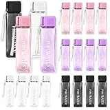 20 Piece Wholesale Set Of Plastic Water Bottles,Square Sports Water Bottles,500ml Large-Capacity Reusable Water Bottles Suitable For Office Use,Outdoor Activities,Fitness,And School Commuting.