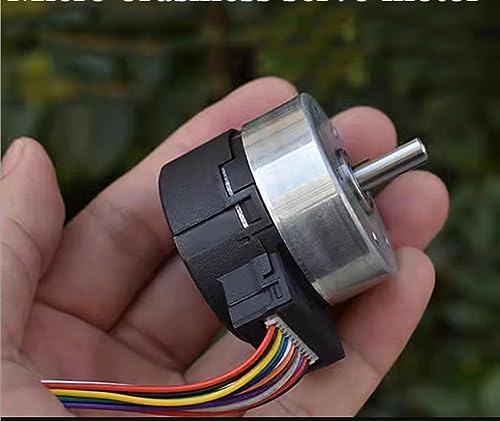 Servomotor sin escobillas 24H DC 12V destaca por su codificador óptico y modulación de velocidad PWM