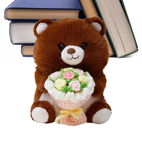 Animales De Peluche - Muñeca Con Ramo De Flores,Animal De Peluche Con Flores - Juguete De Felpa Suave Y Abrazable Regalo Afectivo Para Novia Esposa Niña En Cumpleaños Boda Navidad Y Día Del Amor Animales De Peluche - Muñeca Con Ramo De Flores,Animal De Peluche Con Flores - Juguete De Felpa Suave Y Abrazable Regalo Afectivo Para Novia Esposa Niña En Cumpleaños Boda Navidad Y Día Del Amor