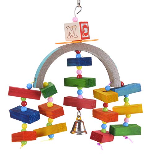 HappyBird ® | Vogelspielzeug Rainbow Bridge Bird Toy Cover