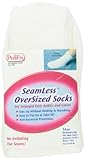 PediFix Seamless Oversized Socks, Medium/Large Mens 7-9 Womens 8-10