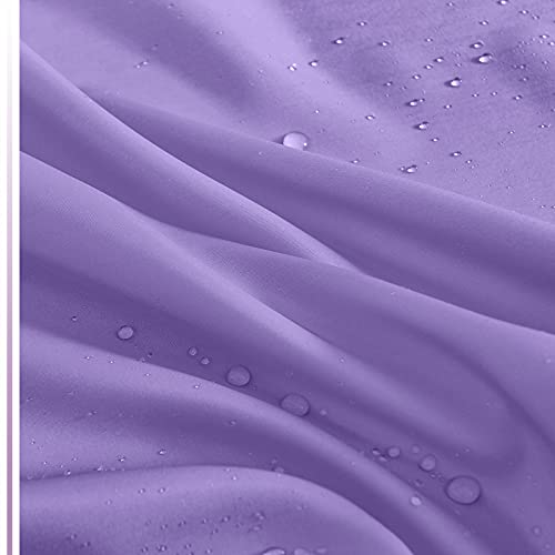 Jinchan JCCQFOMBRE-7072C04 Ombre Shower Curtain Lilac thumb #5