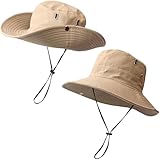 Photo Gallery xifuhui cappello da sole a tesa larga per uomo e donna, in rete estiva, protezione uv, cappello safari, impermeabile e traspirante, per avventure all aperto, escursionismo, pesca, safari (kaki) Photo Gallery xifuhui cappello da sole a tesa larga per uomo e donna, in rete estiva, protezione uv, cappello safari, impermeabile e traspirante, per avventure all aperto, escursionismo, pesca, safari (kaki)