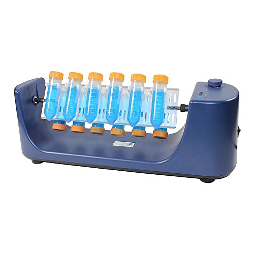 Scilogex SCI-RL-E Analog Rotisserie Test Tube Rotator, Adjustable Speed from 10 to 80rpm, 2 Year Warranty