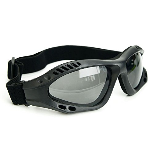 binboll UV Protective Outdoor Glasses Military Sunglasses Outdoor Tactical Goggles (Black)