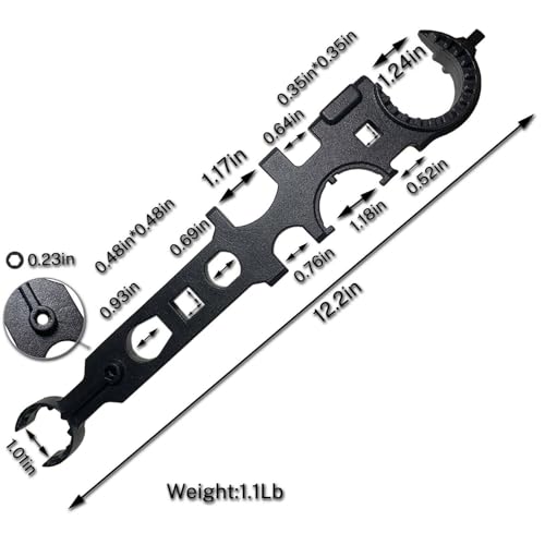 Armorer's Tool Wrench Carbon Steel