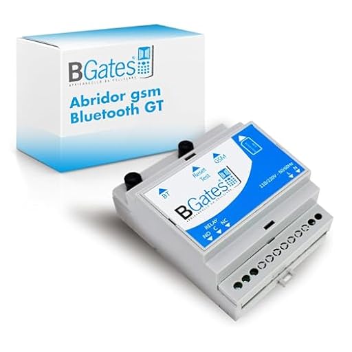 BGates - Abre Puertas con Bluetooth gsm GT - Interruptor Inteligente para Hogares y Empresas - Módulo para Garajes, Puertas y Calderas – Mando Puertas con App iOS/Android, gsm o Bluetooth | Ya disponible en tu tienda friki favorita! En mundofriki.es!