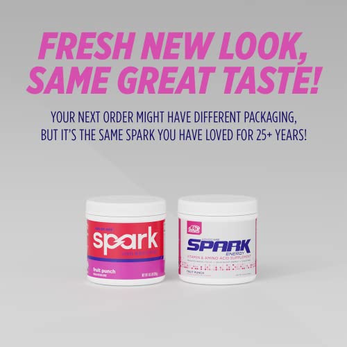 Advocare Spark Vitamin & Amino Acid Supplement - Focus And Energy Drink Mix - Fruit Punch - 10.5 Oz #TOP2