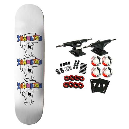 Thank You Skateboard Complete Outta Here White 8.625