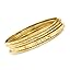 18 kt Yellow Gold over Silver