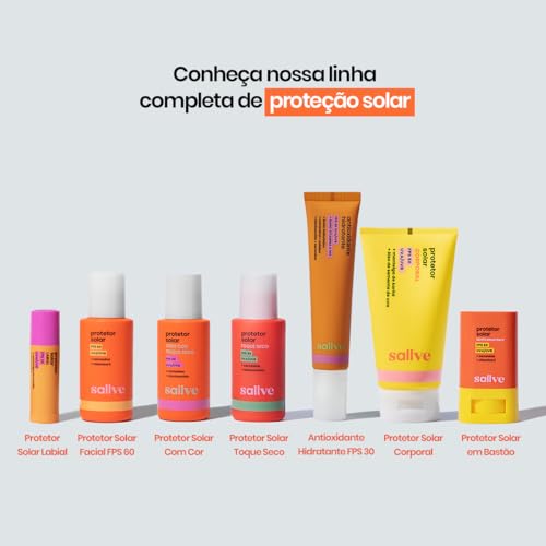 Protetor Solar em Bastão FPS60 Sallve 15g