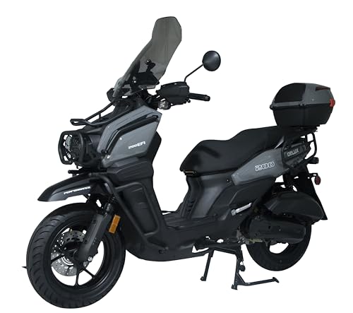 HHH Tank 200 DLX EFI Scooter Tank 200 EFI Scooter 200cc motorcycle 13 inch...