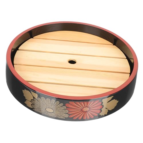 Plato redondo reutilizable para sushi de 24.5 cm miniatura 1