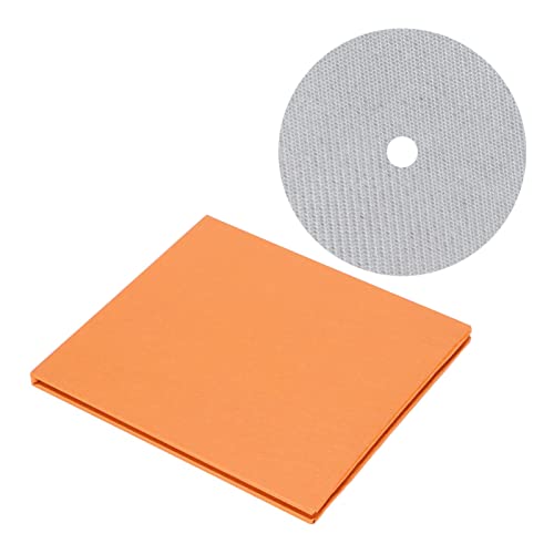 KIMISS Stabilisateur de Disque CD DVD en Fibre de Carbone 0,2 Mm pour Une qualité Sonore Supérieure et Une Réduction des Vibrations dans Les Lecteurs à Plateau Supérieur (White)