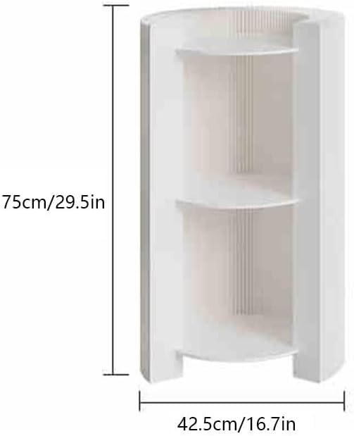 Foldable White Paper Columns - 42.5x75cm Cylinder Stands for Engagement & Birthday Party Decorations, Flower Display Pedestals, Event Centerpieces