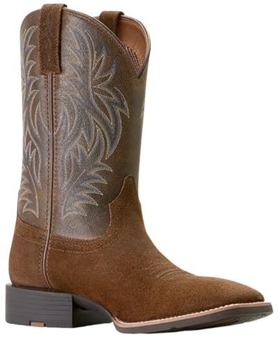 ARIAT Men's Sport Wide Square Toe Cowboy Boot 11 Mesa Tan