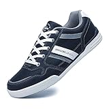 TARELO Zapatillas Vestir para Hombre Casual Zapato Azul 44