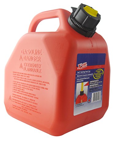 SCEPTER - Jerrican Avec Bec Verseur PRO - Pour Eau, Carburants, Lubrifiants Et Plus - Bouchon Dévissable - Plastique - 10 L - Rouge