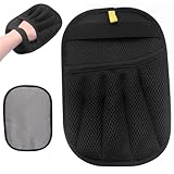 Pet Hair Removal Glove | Electrostatic Reusable Cat & Dog Magic Brush Hair Remover Tool for Furniture, Carpet, Couch | Upgraded 5-Finger Design | Gentle Grooming Tool for Pets(Eco-Friendly) (1 PCS)